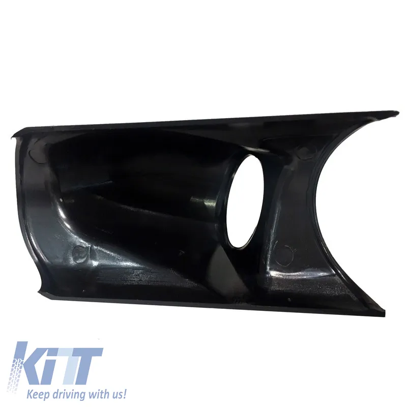 Pillar Gauge Pod Single (1 x 52mm) Black Adjustable