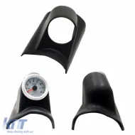 Pillar Gauge Pod Single (1 x 52mm) Black Prosport-image-6300912