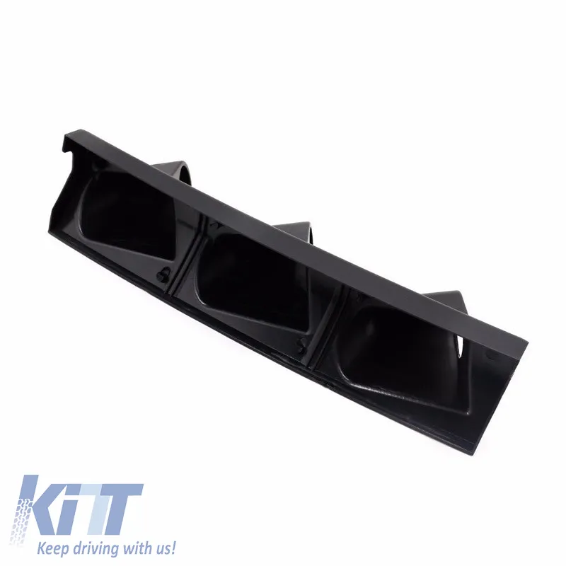 Pillar Gauge Pod Triple (3 x 52mm) Black Prosport