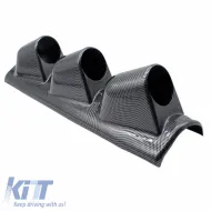 Pillar Gauge Pod Triple (3 x 52mm) Carbon Look Prosport-image-6300879