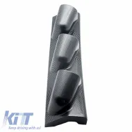 Pillar Gauge Pod Triple (3 x 52mm) Carbon Look Prosport-image-6300883