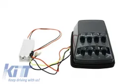 Piloto luces antiniebla luces LED para Mercedes G W463 89-15 Giro Dinámico-image-6047451
