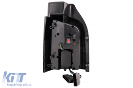 Pilotos Full LED Dynamic para VW Transporter V T5 03-09 Antiniebla Rojo Blanco-image-6099582