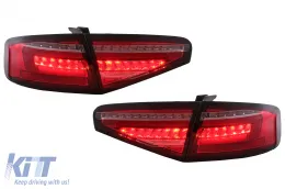 Pilotos Luces Traseras LED para Audi A4 B8 Sedán 2012-2015 Luces Giro Dinámicas-image-6109945