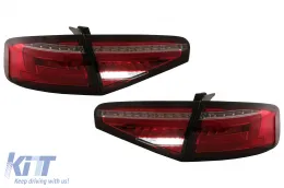 Pilotos Luces Traseras LED para Audi A4 B8 Sedán 2012-2015 Luces Giro Dinámicas-image-6109948