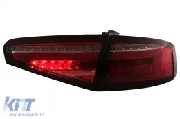 Pilotos Luces Traseras LED para Audi A4 B8 Sedán 2012-2015 Luces Giro Dinámicas-image-6109952