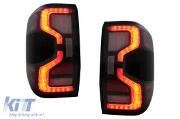 image-53-Pilotos Luces Traseras LED para Ford Ranger T6.2 2022+ Taillights Dynamic Start-up Display