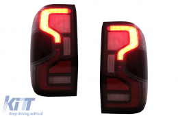 Pilotos Luces Traseras LED para Ford Ranger T6.2 2022+ Taillights Dynamic Start-up Display-image-6110899