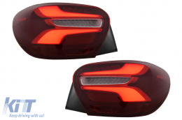 Pilotos Luces Traseros LED para Mercedes Clase A W176 13-08.15 Rojo Diseño Facelift Dinámico-image-6110409