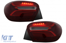 Pilotos Luces Traseros LED para Mercedes Clase A W176 13-08.15 Rojo Diseño Facelift Dinámico-image-6110414