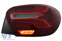 Pilotos Luces Traseros LED para Mercedes Clase A W176 13-08.15 Rojo Diseño Facelift Dinámico-image-6110418