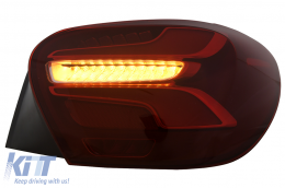 Pilotos Luces Traseros LED para Mercedes Clase A W176 13-08.15 Rojo Diseño Facelift Dinámico-image-6110421