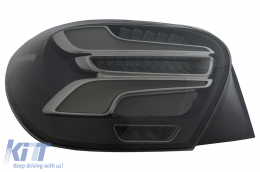 Pilotos Luces Traseros LED para Mercedes Clase A W176 13-08.15 Ahumado Diseño Facelift Dinámico-image-6110117