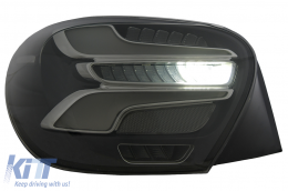 Pilotos Luces Traseros LED para Mercedes Clase A W176 13-08.15 Ahumado Diseño Facelift Dinámico-image-6110123