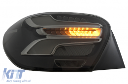 Pilotos Luces Traseros LED para Mercedes Clase A W176 13-08.15 Ahumado Diseño Facelift Dinámico-image-6110129