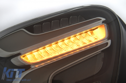 Pilotos Luces Traseros LED para Mercedes Clase A W176 13-08.15 Ahumado Diseño Facelift Dinámico-image-6110131