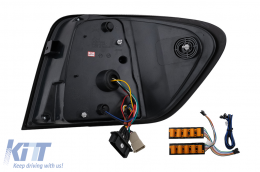 Pilotos traseros FULL LED para Mercedes Clase M W164 05-08 Rojo Humo-image-6102768