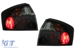 Pilotos traseros para Audi A4 B6 Sedan 01-04 Bombilla Luces Smoke-image-6077308