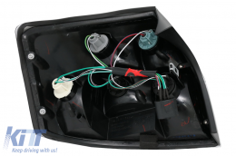 Pilotos traseros para Audi A4 B6 Sedan 01-04 Bombilla Luces Smoke-image-6077309