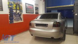 Pilotos traseros para Audi A4 B6 Sedan 01-04 Bombilla Luces Smoke-image-6077310