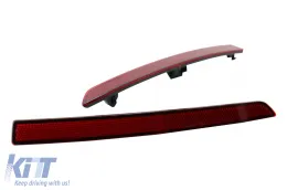 Piros oldalsó fényvisszaverő prizma BMW 3 F30 (2011-2019), csak M3 Sport Dizájn hátsó lökhárítóhoz-image-6078992