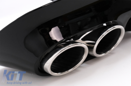 Píso diachvths kai ákres exátmishs Chrómio katállhles gia Mercedes CLA X118 Shooting Brake C118 Koupé Seirá Athlhtikí (2019-06.2025) CLA45S Schediasmós Aerodynamic Package-image-6090641