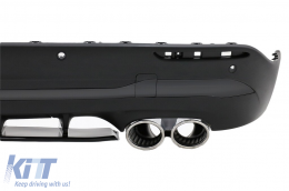 Píso diachvths kai ákres exátmishs Chrómio katállhles gia Mercedes GLA SUV H247 Seirá Athlhtikí (2020-) Aerodunamikó 45S Schediasmós-image-6096887