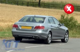 Píso diachvths katállhlos gia MERCEDES E-Class W212 S212 Ananéosh (2013-2016) móno Athlhtikó pakéto Profulaktíras-image-6003594