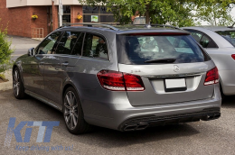 Píso diachvths me ákres exátmishs Mavro solínas exátmishs katállhlos gia MERCEDES E-Class W212 S212 AMG Seirá Athlhtikí Ananéosh (2013-2016) Schediasmós E63-image-6065155