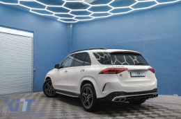 Píso diachvths me Ashmí Ákroi Exatmíseon katállhlo gia Mercedes GLE W167 SUV V167 Seirá Athlhtikí (2019-Up) Schediasmós GLE 63-image-6089392