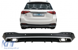 Píso diachvths me Ashmí Ákroi Exatmíseon katállhlo gia Mercedes GLE W167 SUV V167 Seirá Athlhtikí (2019-Up) Schediasmós GLE 63-image-6089561