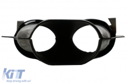 Píso diachvths me Emprós Plaϊnés exaerismoí kai ptervgia pleuriká ptervgia & kálumma Kathrépths katállhlo gia Mercedes A-Class V177 Sedan (2018-2022) Mavro exátmish-image-6071139