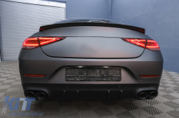 Píso diachvths me Mavro ákra exátmishs katállhlos gia Mercedes CLS-Class C257 (2018+) CLS53 Schediasmós Pakéto nvchtas-image-6090191