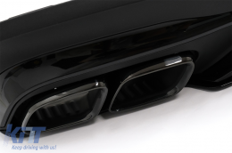 Píso diachvths me Mavro Ákroi Exatmíseon katállhlo gia Mercedes GLC SUV X253 Ananéosh (2020-up) GLC63 Schediasmós Pakéto nvchtas-image-6084543