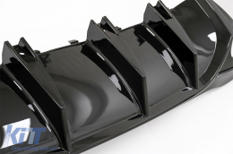 Píso diachvths me Mavro Ákroi Exatmíseon katállhlo gia Mercedes GLC SUV X253 Ananéosh (2020-) GLC43 Schediasmós Pakéto nvchtas-image-6084361