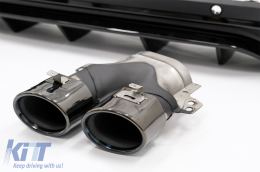 Píso diachvths me Mavro Ákroi Exatmíseon katállhlo gia Mercedes GLC SUV X253 Ananéosh (2020-) GLC43 Schediasmós Pakéto nvchtas-image-6084362