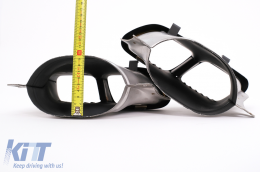 Píso diachvths me Mavro Ákroi Exatmíseon katállhlo gia Mercedes GLE W167 SUV V167 Seirá Athlhtikí (2019-Up) Pakéto nvchtas GLE53 Schediasmós Night-image-6107241