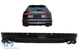 Píso Diachýtis, Boúkes Sigantíra Exátmisis gia Audi Q7 SUV 4M Facelift 2020-2025 SQ7 Design-image-6128186