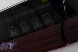 Píso fóta Full LED gia BMW Seirá 3 G20 Sedan 2018-2022 Red Laser Look Dynamic-image-6110387