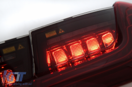 Píso fóta Full LED gia BMW Seirá 3 G20 Sedan 2018-2022 Red Laser Look Dynamic-image-6114675