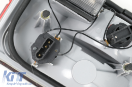 Píso fóta gia BMW Seirá 5 E34 Sedan 1987-1995 Kókkina Lefká Píso Fóta-image-6113409