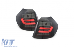Píso fóta LED gia BMW Seirá 1 E81 E87 09.2007-2011 Black Smoke-image-65462