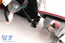 Píso fóta LED gia BMW Seirá 3 E46 Coupe Non-Facelift 1999-2003 Red Clear-image-6084000