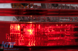 Píso fóta LED gia Mercedes C-Class W203 Sedan 2000-2004 Red Clear-image-6104839