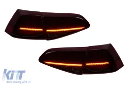 Píso fóta LED gia VW Golf 7 7.5 Hatchback 2012-2019 gia alogóno Emfánisi Laser-image-6164904