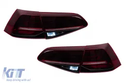 Píso fóta LED gia VW Golf 7 7.5 Hatchback 2012-2019 gia alogóno Emfánisi Laser-image-6164906