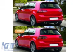 Píso fóta LED gia VW Golf 7 7.5 Hatchback 2012-2019 gia alogóno Emfánisi Laser-image-6164914