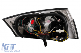 Píso fóta me lamptíres alogónou gia Audi TT 8N 1999-2006 Mávra píso fóta-image-6104827
