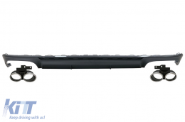 image-69-Píso Profulaktíras diachvths me ákra exátmishs katállhlos gia Audi A6 C8 4K Avant Sedan (2018-up) S6 Schediasmós Mat Mavro