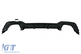 Píso Profulaktíras diachvths me Chrómio exátmishs chromíou katállhlos gia BMW Seirá 3 G20 G28 Sedan G21 Touring (2018-2022) M340i M Look-image-6096053